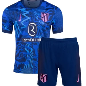 Kit Criança Atlético Madrid Terceiro Equipamento 24/25