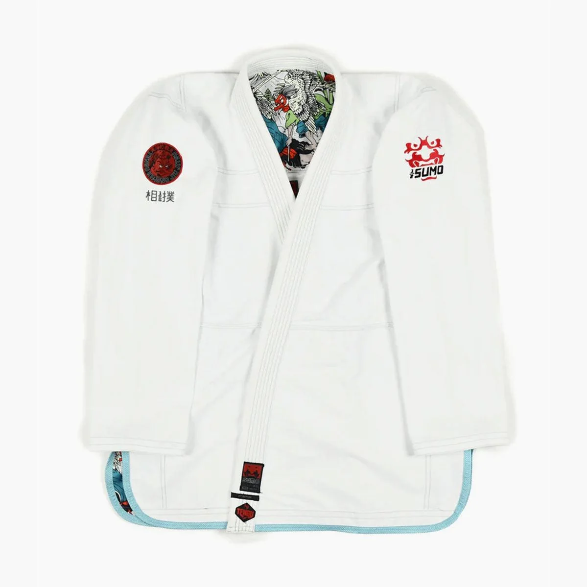 BJJ Gi Half Sumo Tengu Branco - Image 3