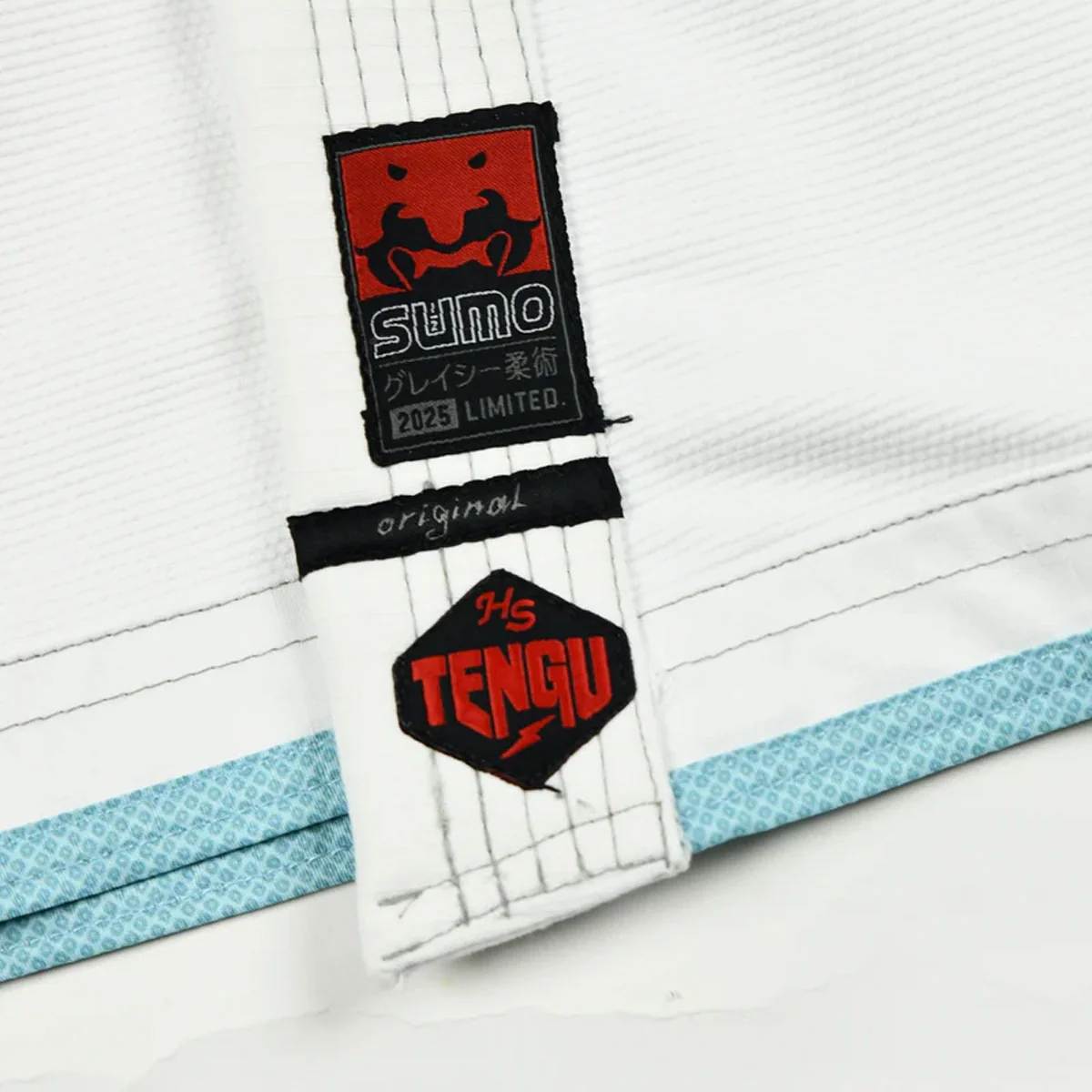 BJJ Gi Half Sumo Tengu Branco - Image 8