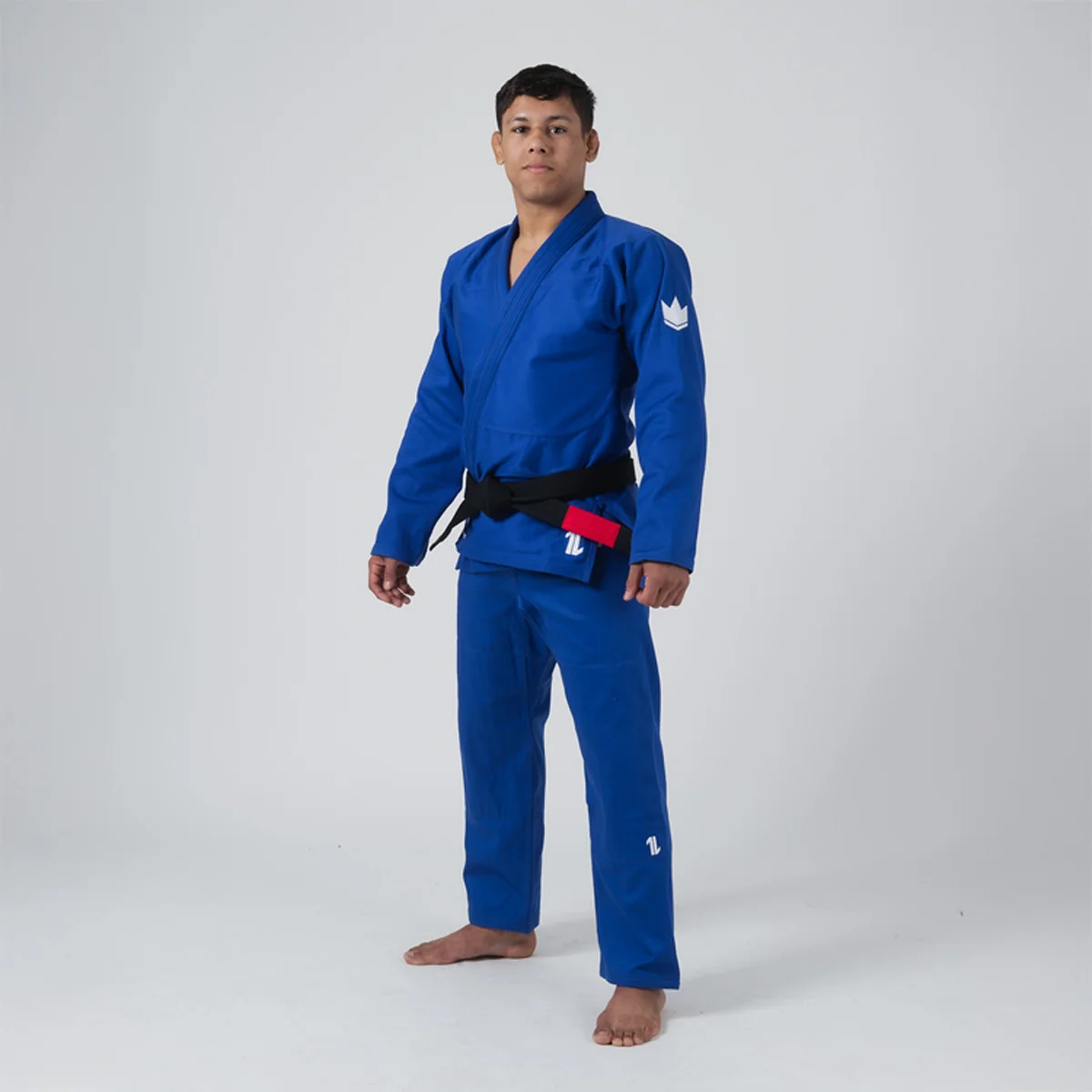 BJJ Gi Kingz The One V2 IBJJF Azul - Image 3