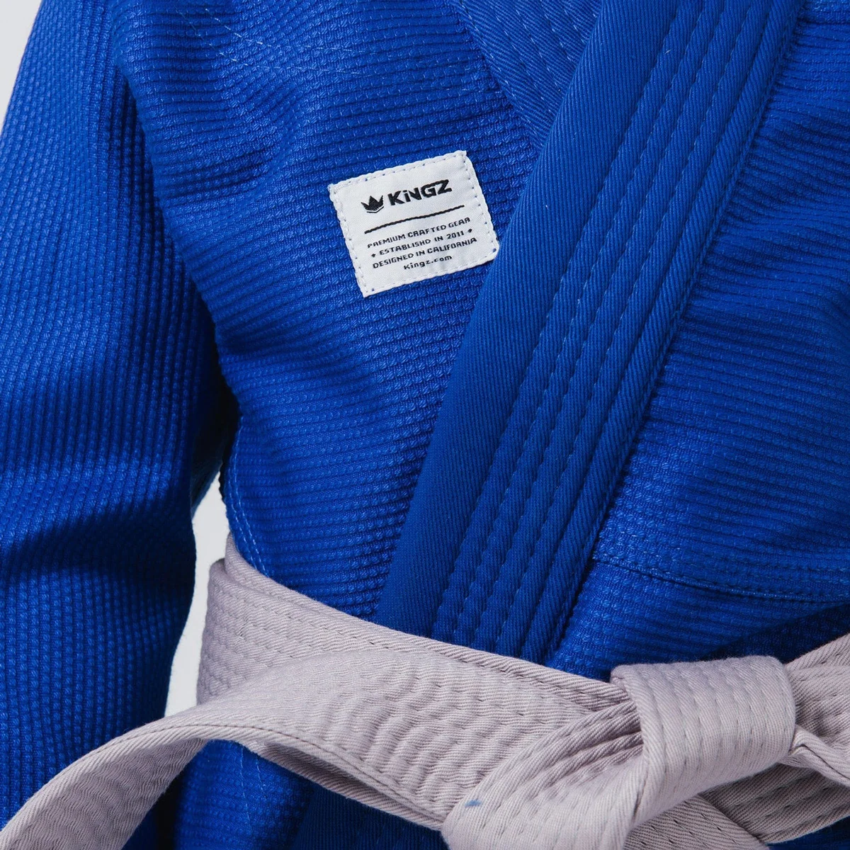 BJJ Gi criança Kingz Kore V2 IBJJF Azul - Image 9