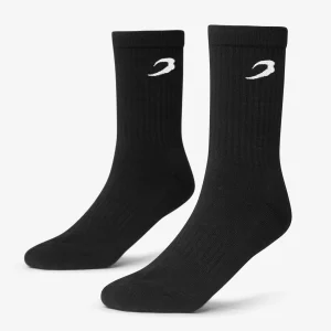 Meias Boxraw Crew (3 pares) Preto