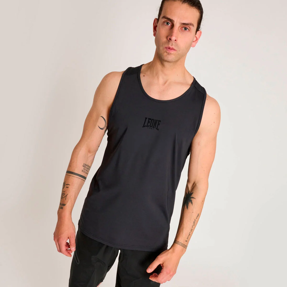 Top de alças Leone Black Lion ABX311 Preto - Image 2