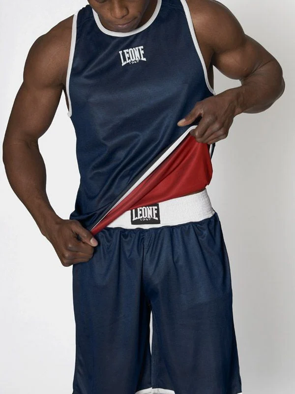 Camisola de boxe Leone Double Face AB214