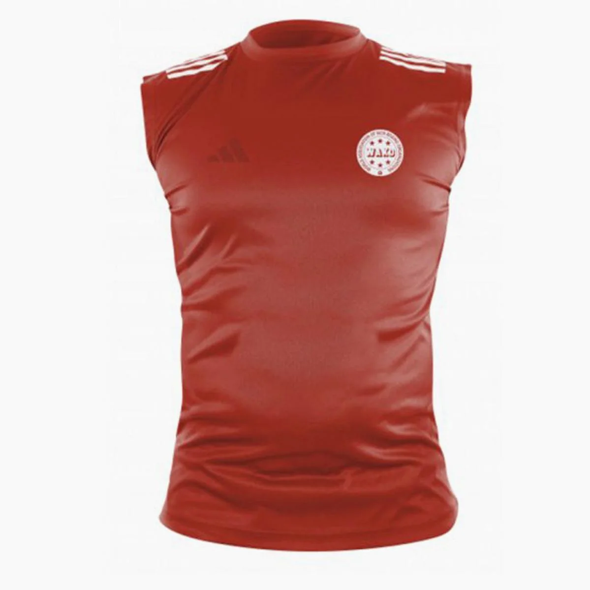 Camisola de kickboxing Adidas Punch Line WAKO Vermelho - Image 2