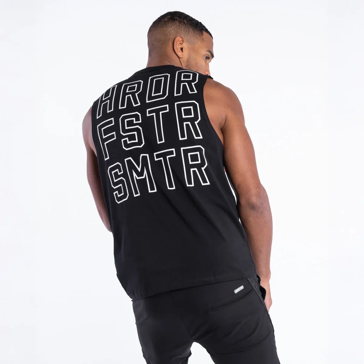 Camiseta Boxraw HRDR FSTR SMTR Preto - Image 7