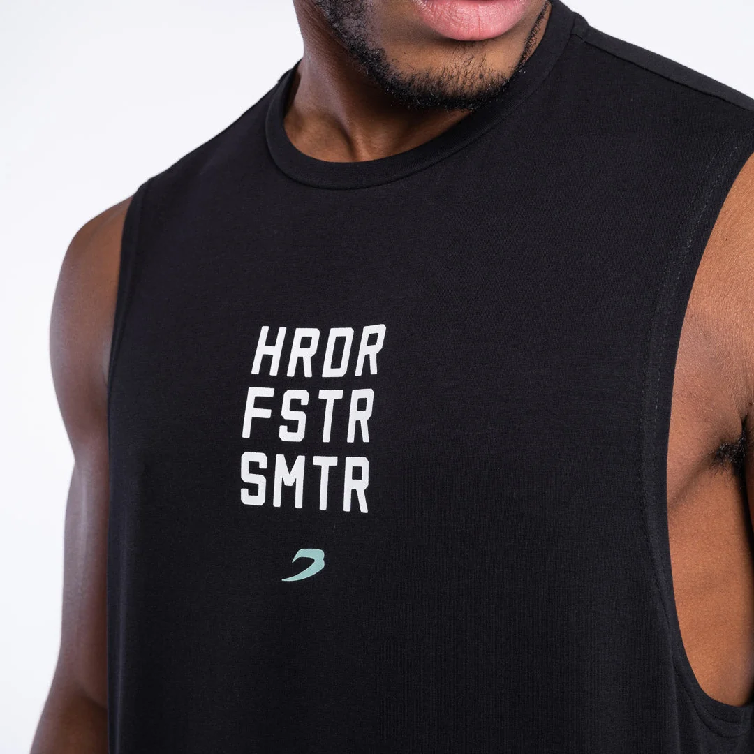 Camiseta Boxraw HRDR FSTR SMTR Preto - Image 8