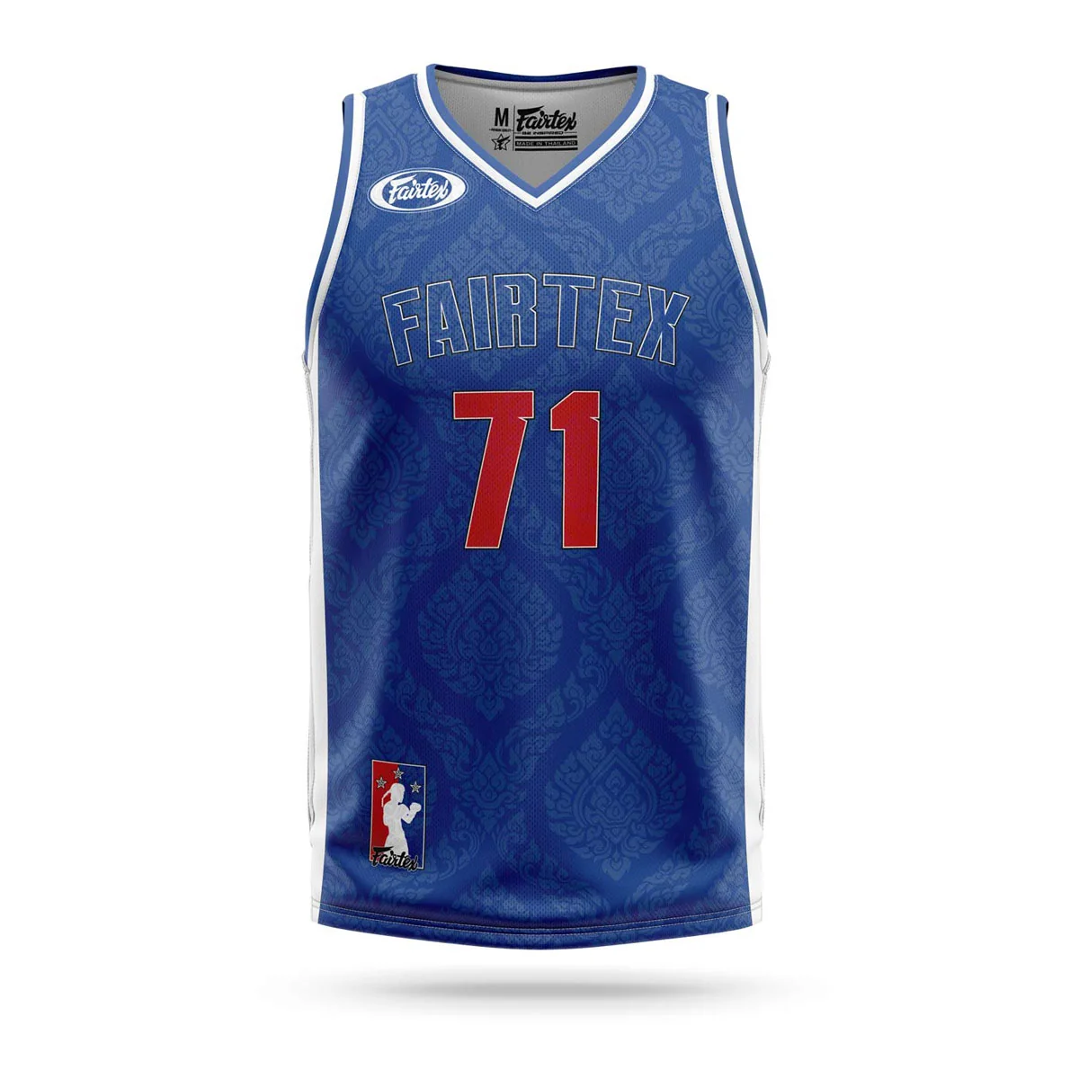 Camisola de alças Fairtex Jersey NBA JS19 Azul - Image 2