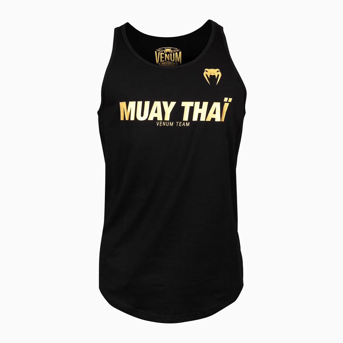 Camisola Venum Muay Thai VT Preto-Ouro