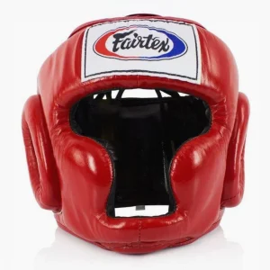Capacete Fairtex Cobertura Total HG3 Vermelho