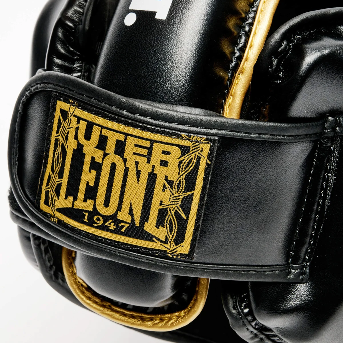 Capacete Leone IUTER Barbed Wire CS01IU Preto - Image 8