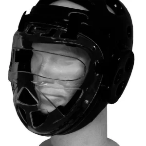 Capacete Top Ring com Viseira Semi Contact-Kick boxe-Karate Art. 315