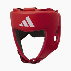 Capacete de boxe Adidas Aprovado World Boxing Vermelho