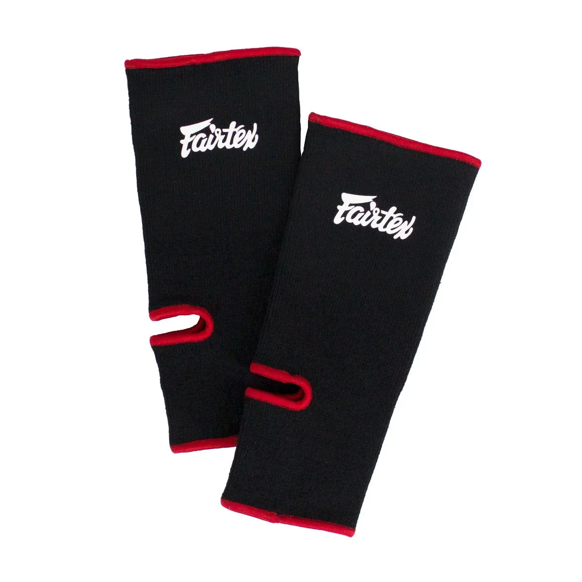Tornozeleira Fairtex AS1 Preto-vermelho
