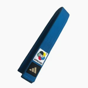 Cinto Adidas Kata WKF Azul