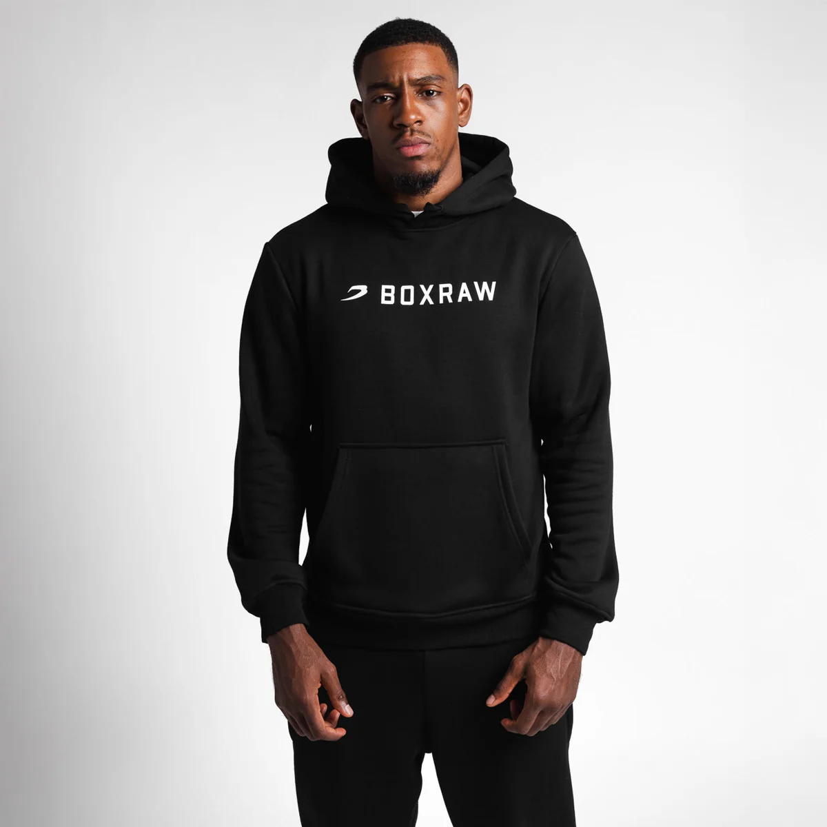 Camisola Boxraw A.B.C. com capuz Preto - Image 2