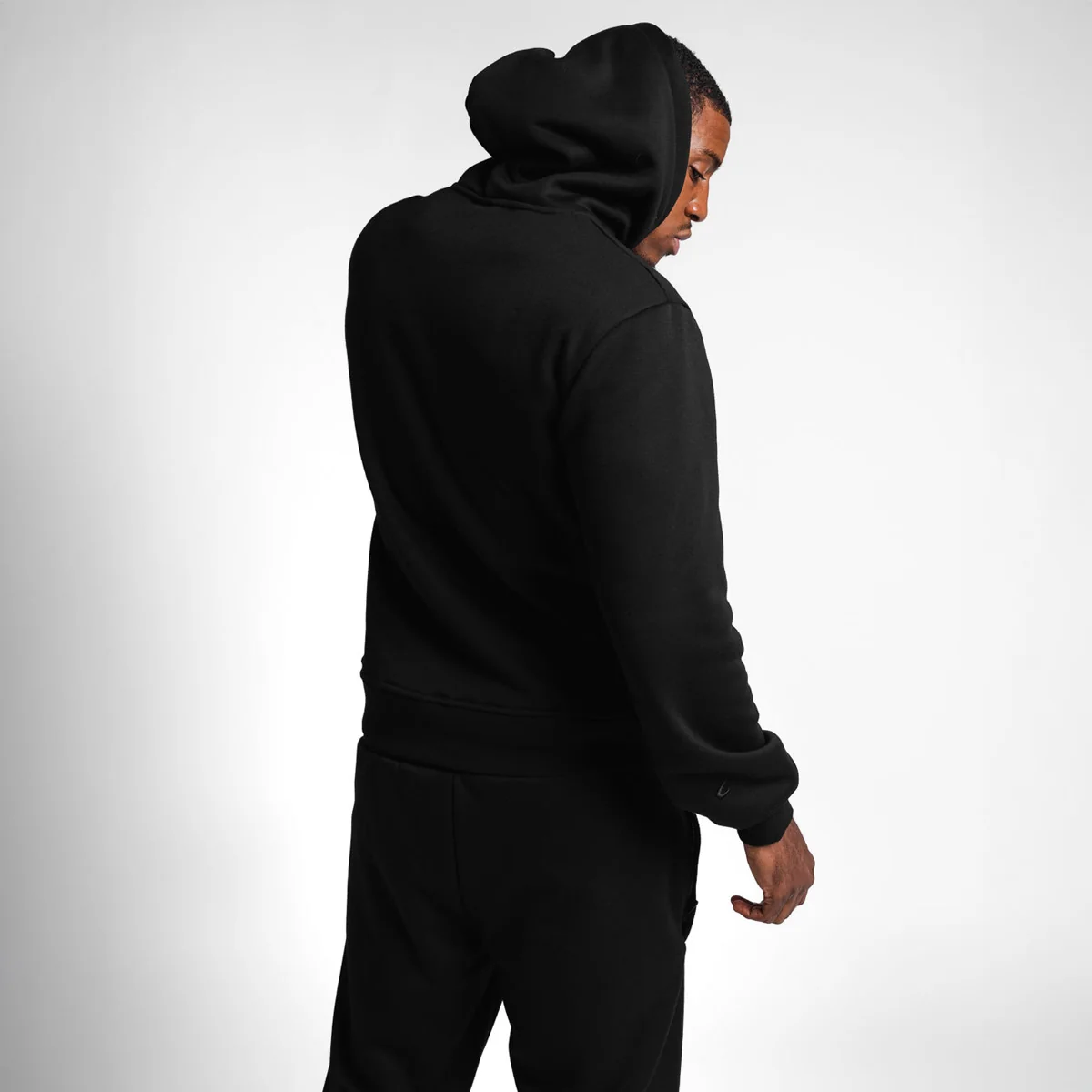 Camisola Boxraw A.B.C. com capuz Preto - Image 7