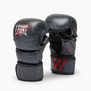 Luvas MMA Leone Primal Instinct Treino GP116 com polegar Preto