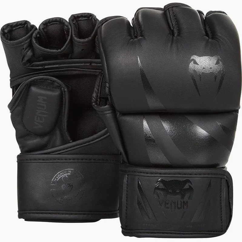 Luvas MMA 4 OZ Venum Challenger Preto Black - Image 2