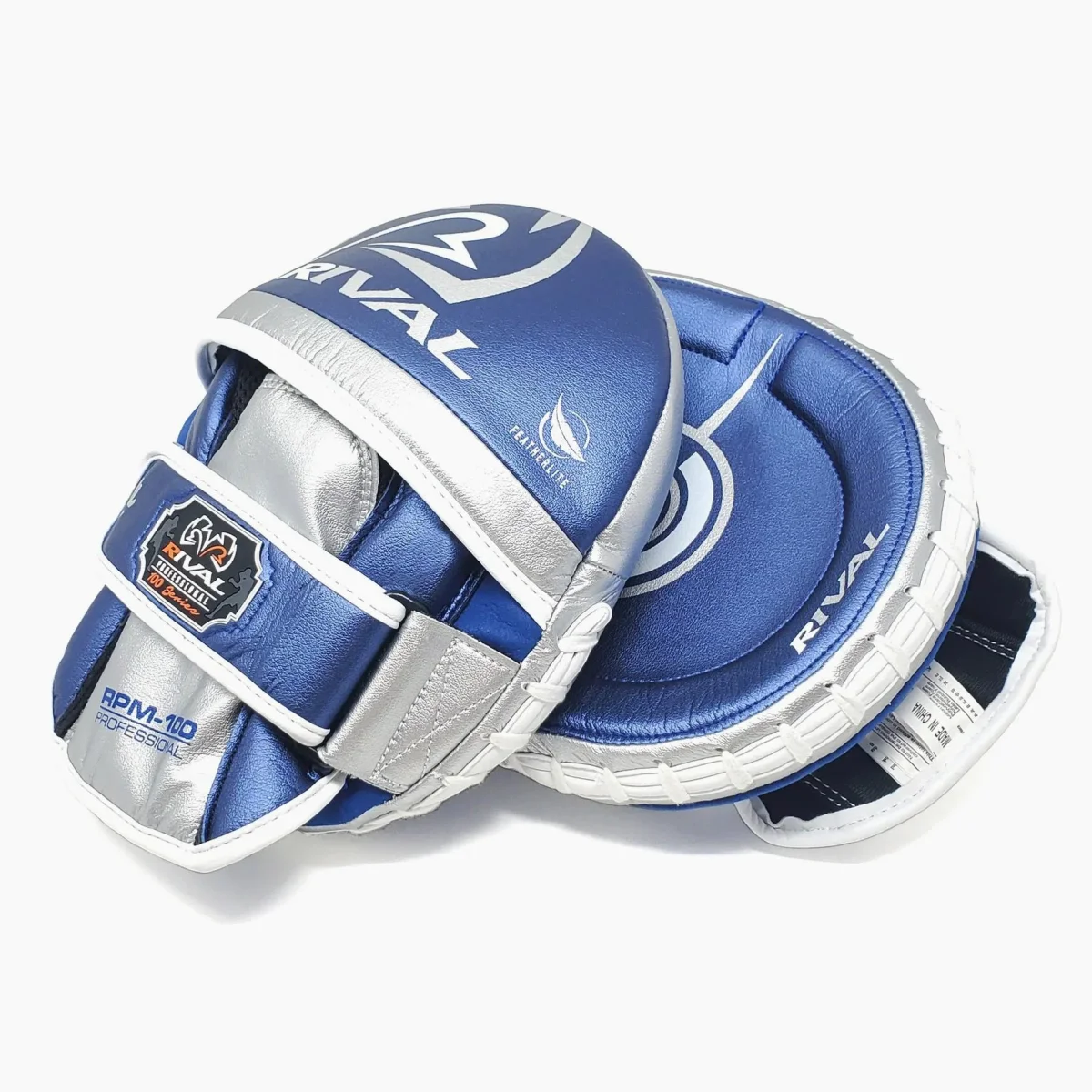 Plastrons Rival Professional RPM100 Azul-Prata - Image 4