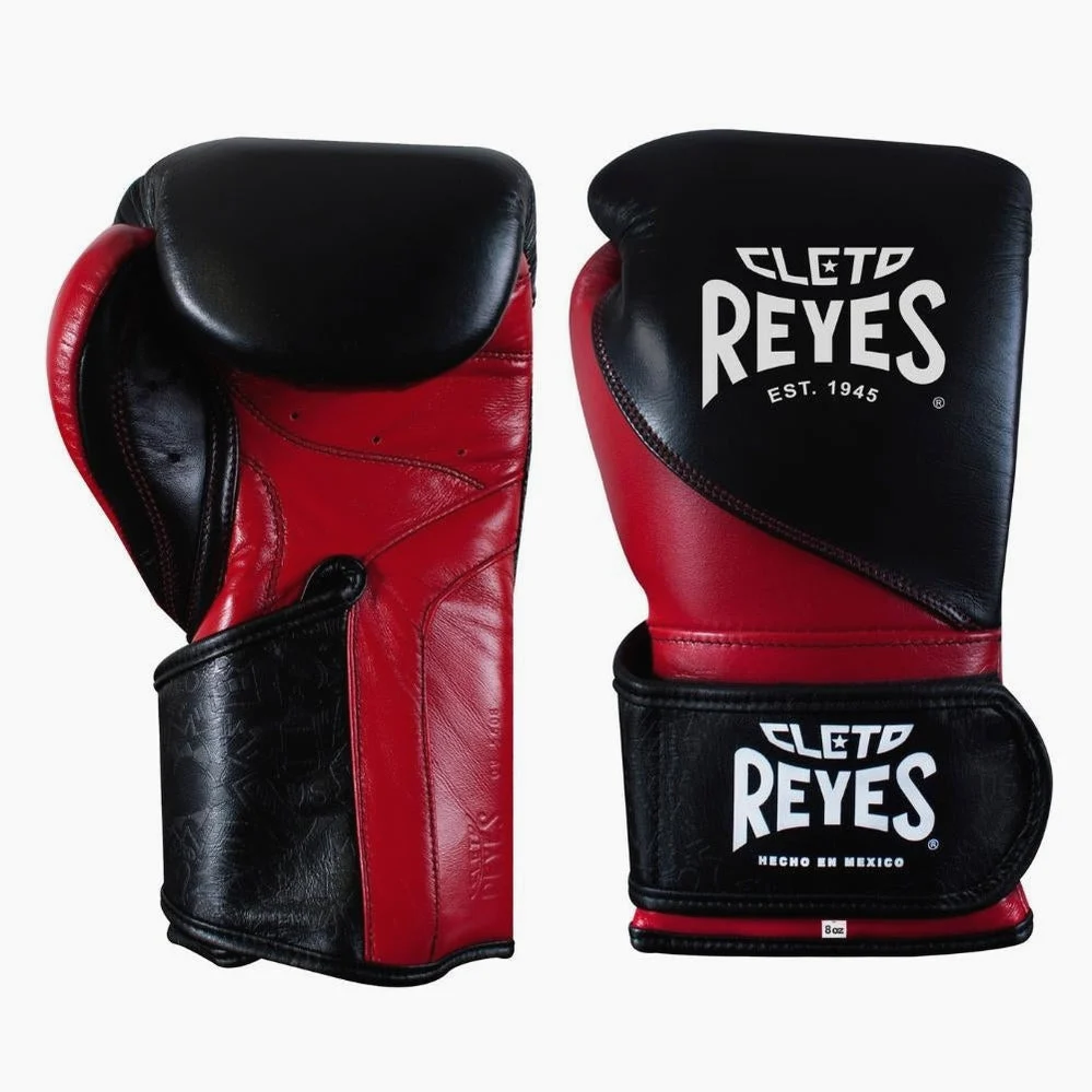Luvas de Boxe Cleto Reyes High Precision Treino CE7 Preto-Vermelho - Image 3