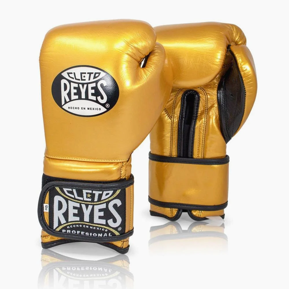 Luvas de Boxe Cleto Reyes Sparring CE6 Ouro - Image 2