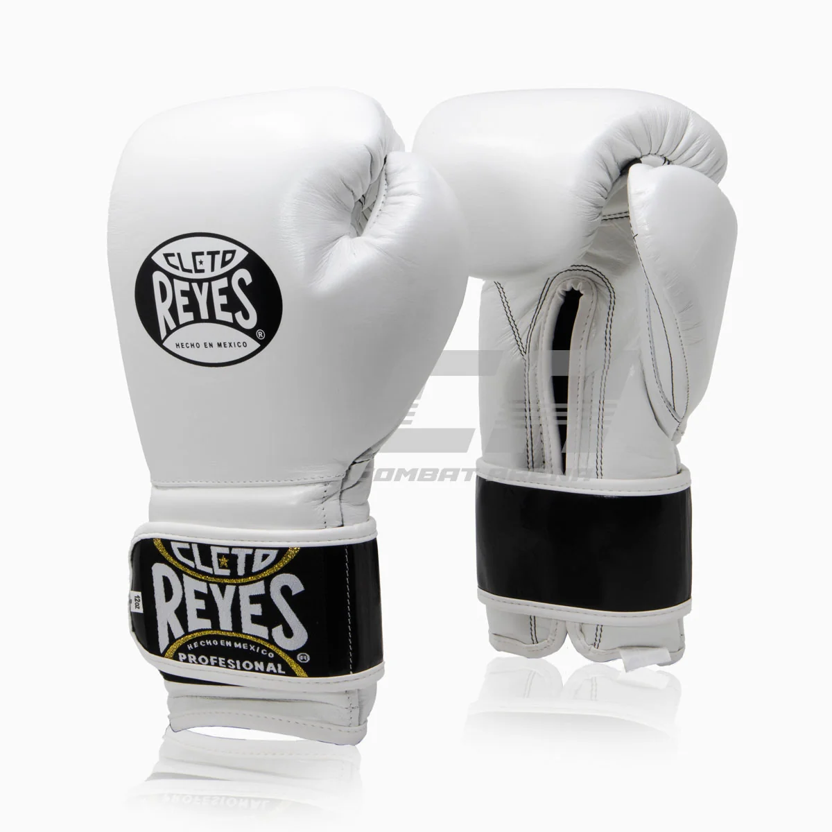 Luvas de Boxe Cleto Reyes Sparring CE6 Branco-preto