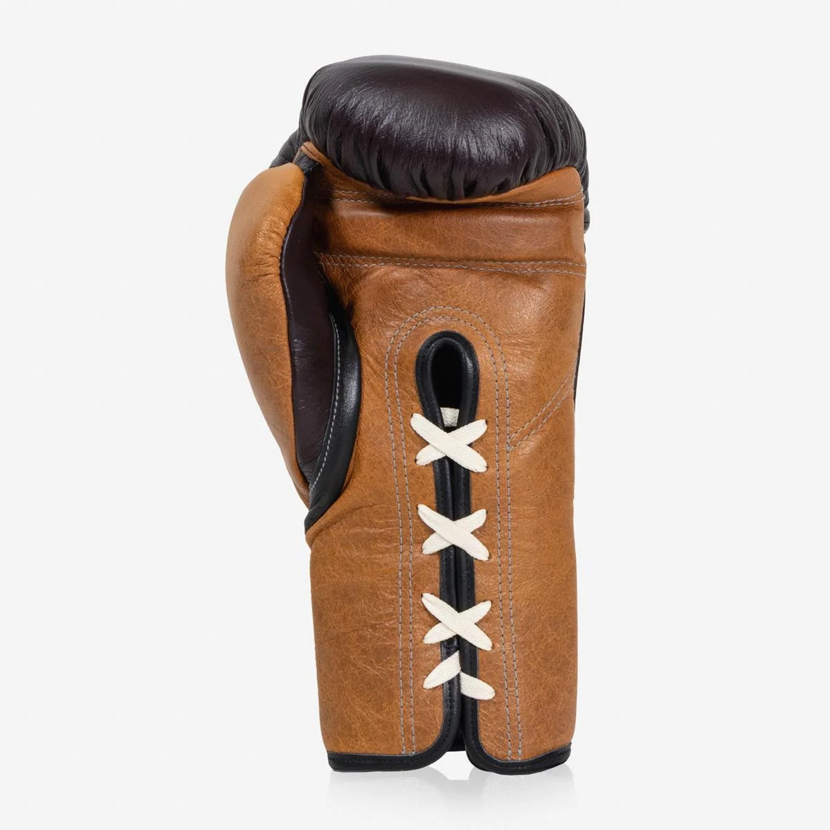 Luvas de Boxe Di Nardo com Atacadores 12 Oz Borgonha-conhaque-vintage - Image 4