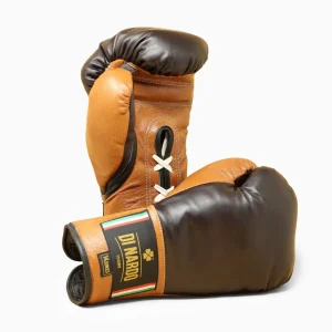 Luvas de Boxe Di Nardo com atacadores 14 Oz Castanho-conhaque