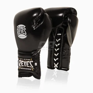 Luvas de Boxe Cleto Reyes Traditional Training CE4 Preto-prata com Atacadores