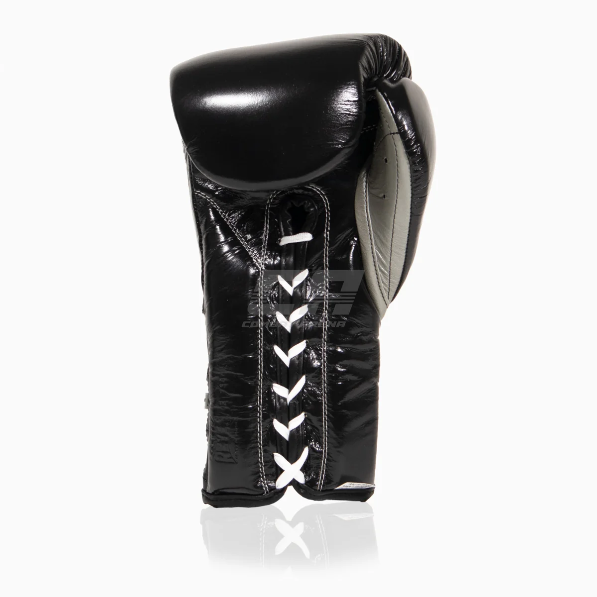 Luvas de Boxe Cleto Reyes Traditional Training CE4 Preto-prata com Atacadores - Image 5