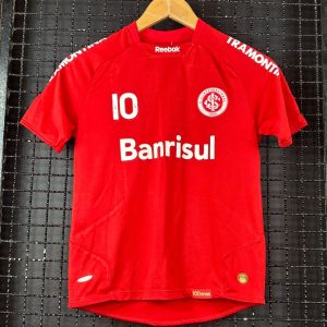 Camisa Internacional Reebok 2009 infantil vermelha