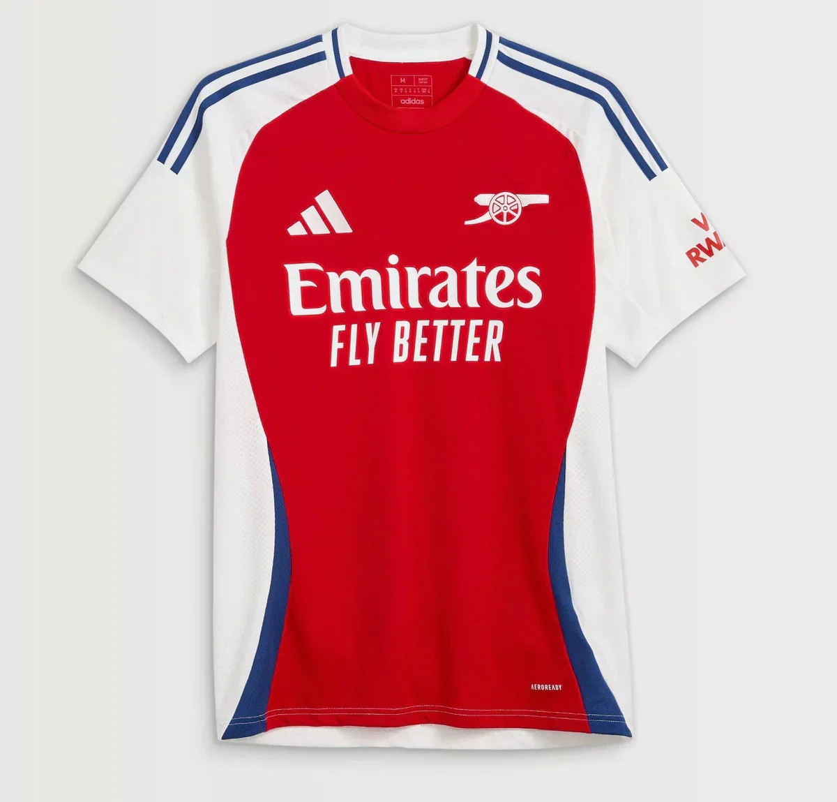 Camisola Arsenal I 24/25 - Vermelha e Branca - Image 3