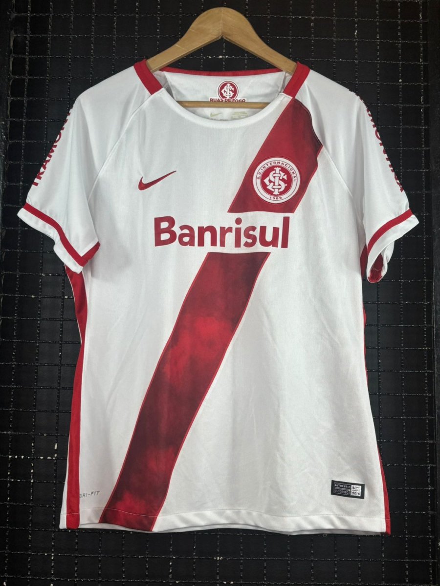 Camisa Internacional Nike 2015 Ruas de Fogo branca infantil - Image 2
