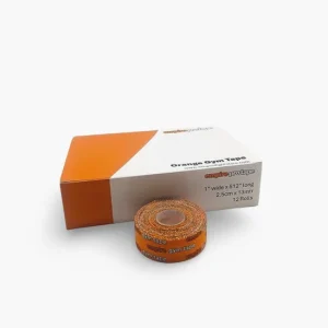 Fita laranja Empire Gym Tape 2,5 cm x 13 m - Caixa com 12 un.