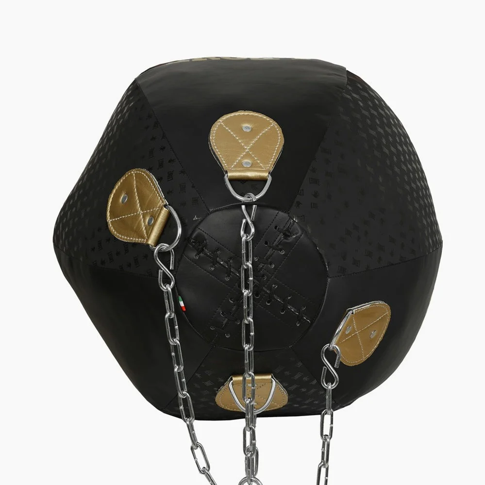 Bola de treino Leone 20 kg DNA AT853 Preto-dourado - Image 5