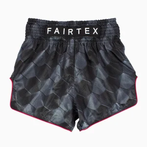 Calções de Kickboxing-Thai Fairtex BS1901 Stealth Preto