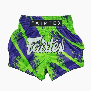 Calções de Kickboxing-Thai Fairtex BS1928 Street King Verde