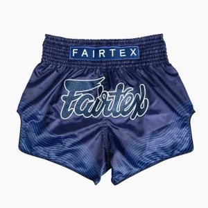 Calções de Kickboxing-Thai Fairtex BS1930 Blue Ocean