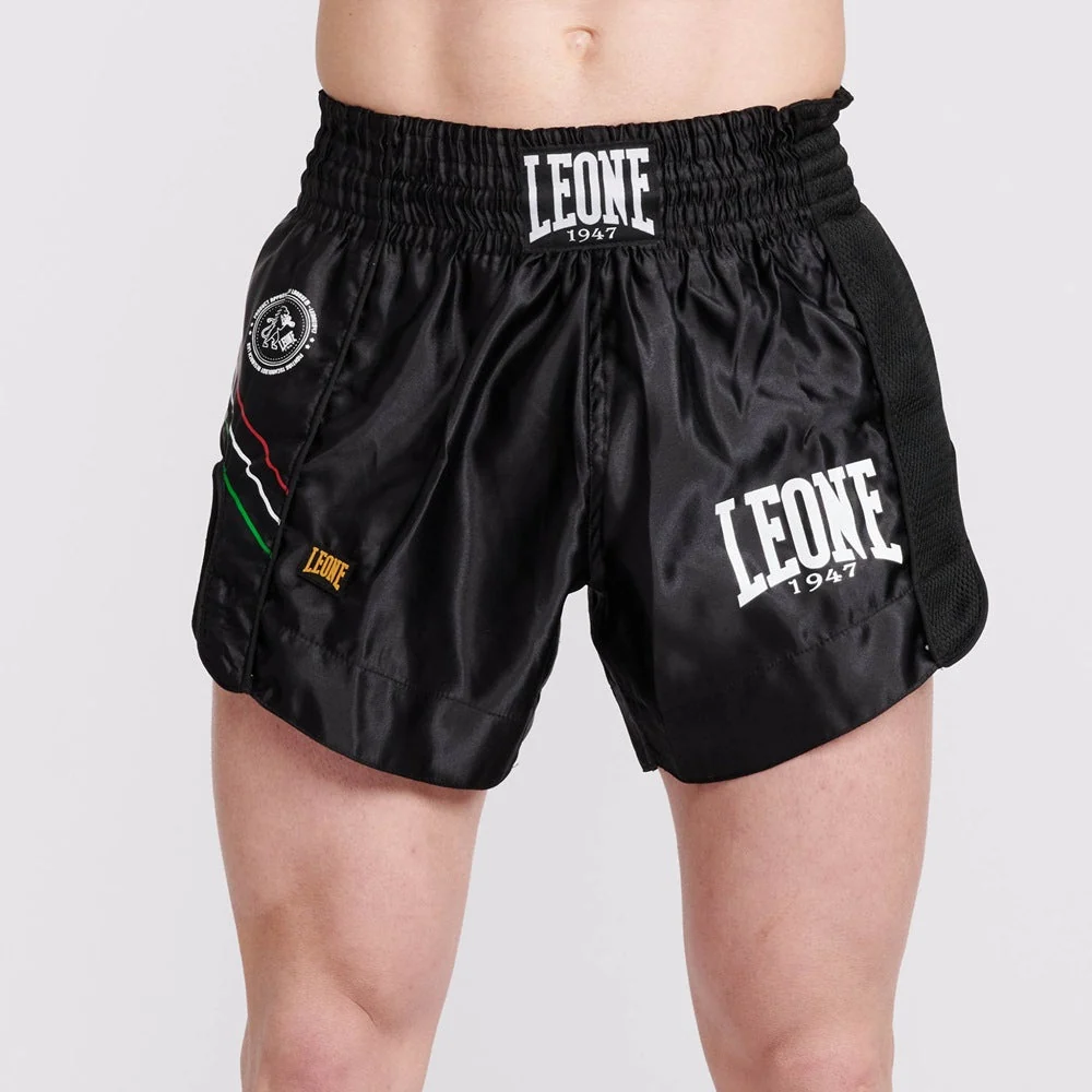 Calções de Kickboxing-Thai Leone Bandeira AB965 - Image 2