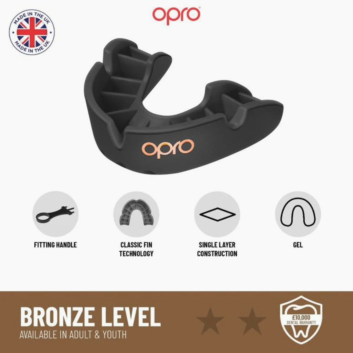 Protetor Bucal Opro Bronze Self-Fit UFC - Image 6