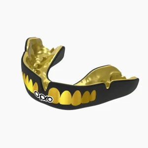 Protetor Bucal Opro Instant Custom-Fit Dentes de Ouro