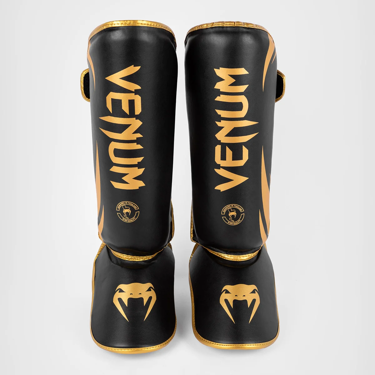 Caneleiras Venum Challenger Preto-ouro - Image 3