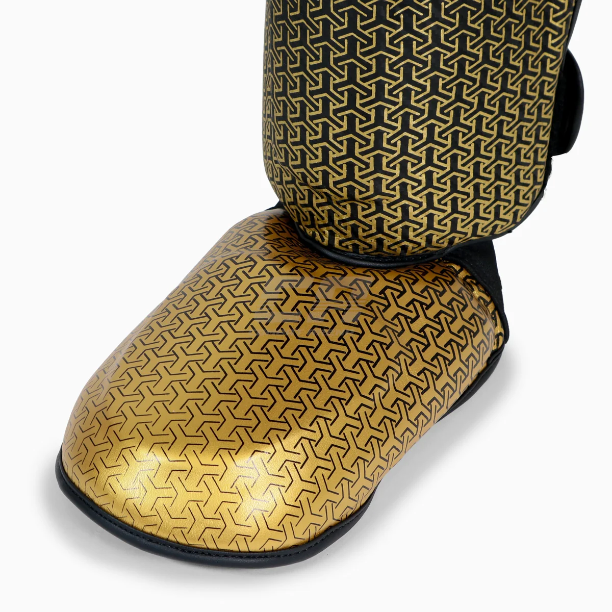 Caneleiras com parapeito Adidas Pro Kickboxing WAKO Preto-ouro - Image 7