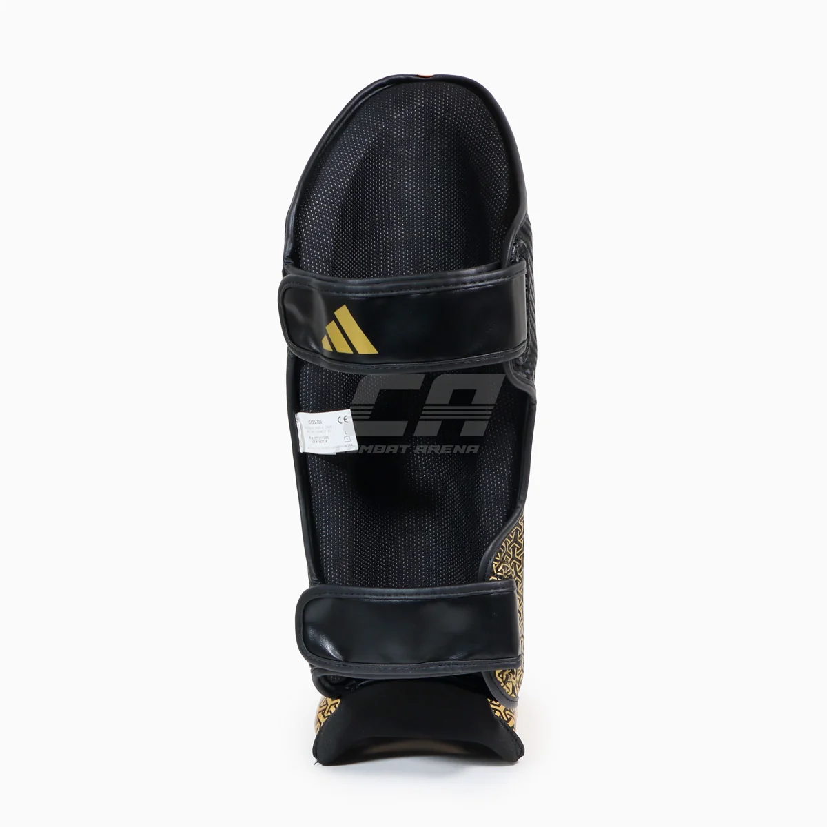 Caneleiras com parapeito Adidas Pro Kickboxing WAKO Preto-ouro - Image 3