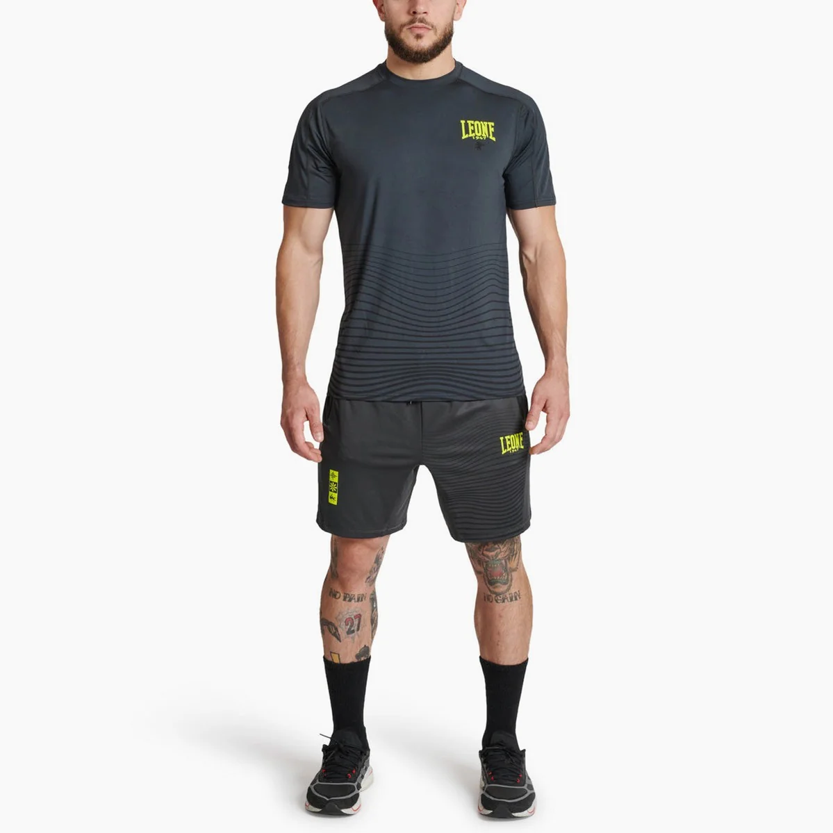 T-shirt técnica Leone Waves AB928 mangas curtas - Image 7