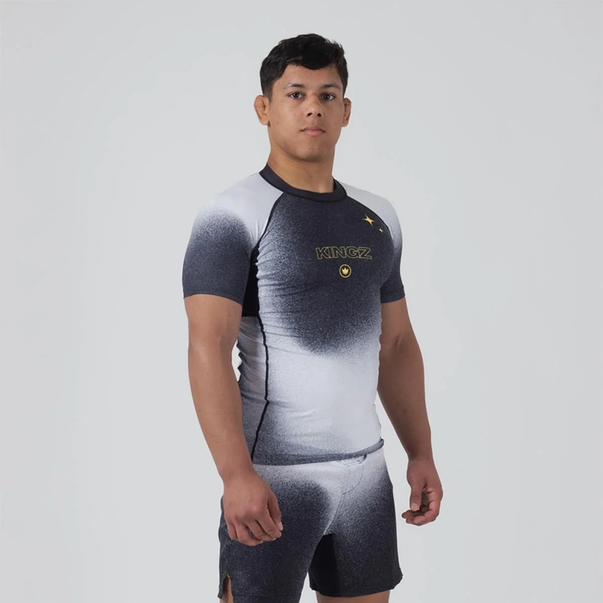 Rashguard mangas curtas No-Gi Kingz Galaxy