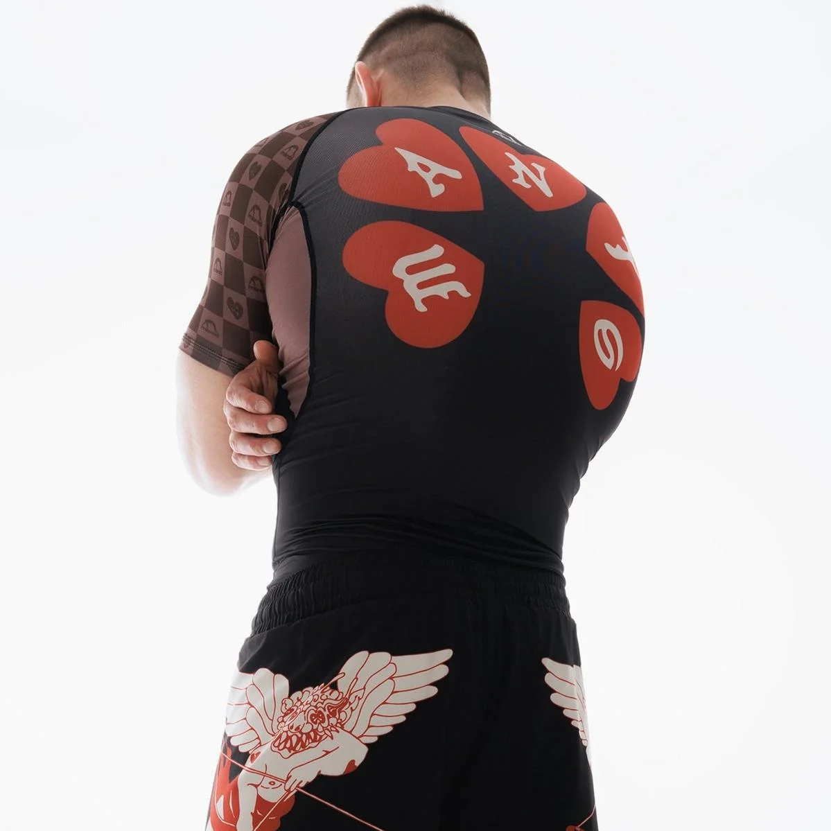Rashguard Manto Tuff Luv mangas curtas preto - Image 5