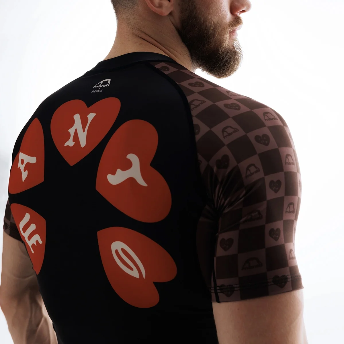 Rashguard Manto Tuff Luv mangas curtas preto - Image 8