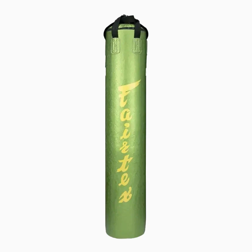Saco Fairtex HB6 Python Print Verde 40 kg 180 cm Cheio